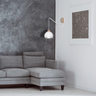 Kinkiet DAMA WHITE 1xE27