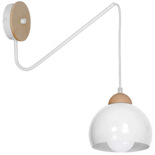 Kinkiet DAMA WHITE 1xE27