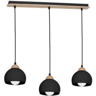 Lampa wisząca DAMA BLACK 3xE27