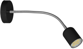 Kinkiet MAXI BLACK 1xGU10