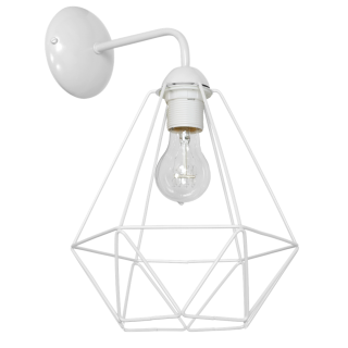 Kinkiet BASKET WHITE 1xE27
