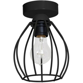 Lampa Sufitowa DON BLACK 1xE27