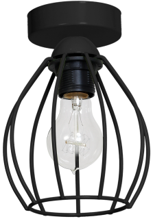Lampa Sufitowa DON BLACK 1xE27