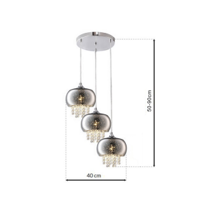 LAMPA WISZĄCA STARLIGHT 3xE14