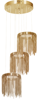 LAMPA WISZĄCA CASCATA COPPER 54W LED