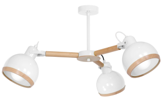 Żyrandol OVAL WHITE 3xE27