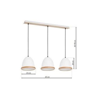 Lampa wisząca STUDIO WHITE 3xE27