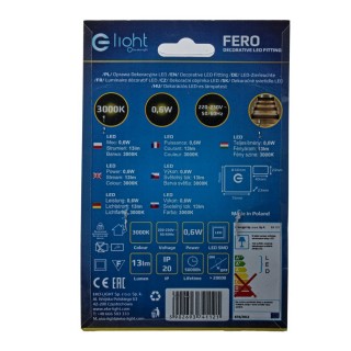 FERO Barwa Ciepła 3000K