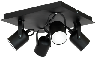 Lampa sufitowa PICO BLACK 4xGU10