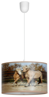 Lampa Wisząca HORSES 1xE27