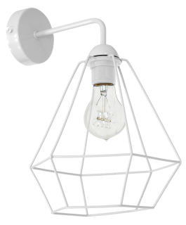 Kinkiet ALMA WHITE 1xE27