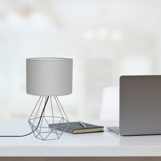 Lampka nocna BASKET GRAY 1xE27