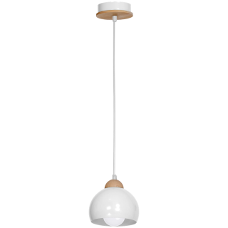 Lampa wisząca DAMA WHITE 1xE27