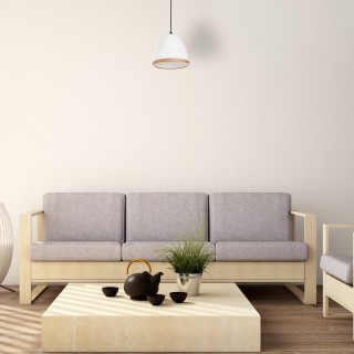 Lampa wisząca STUDIO WHITE 1xE27