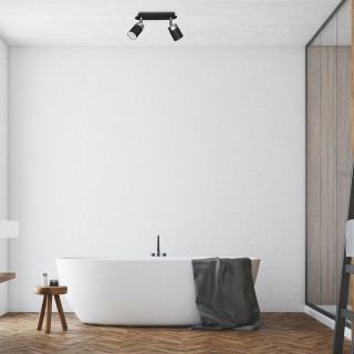 Lampa sufitowa JOKER BLACK 2xGU10