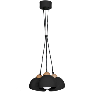 Lampa wisząca DAMA BLACK 3xE27