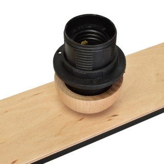 Lampa sufitowa DAMA BLACK 3xE27