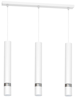 Lampa wisząca JOKER WHITE 3xGU10
